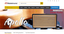 Desktop Screenshot of malektronic.com